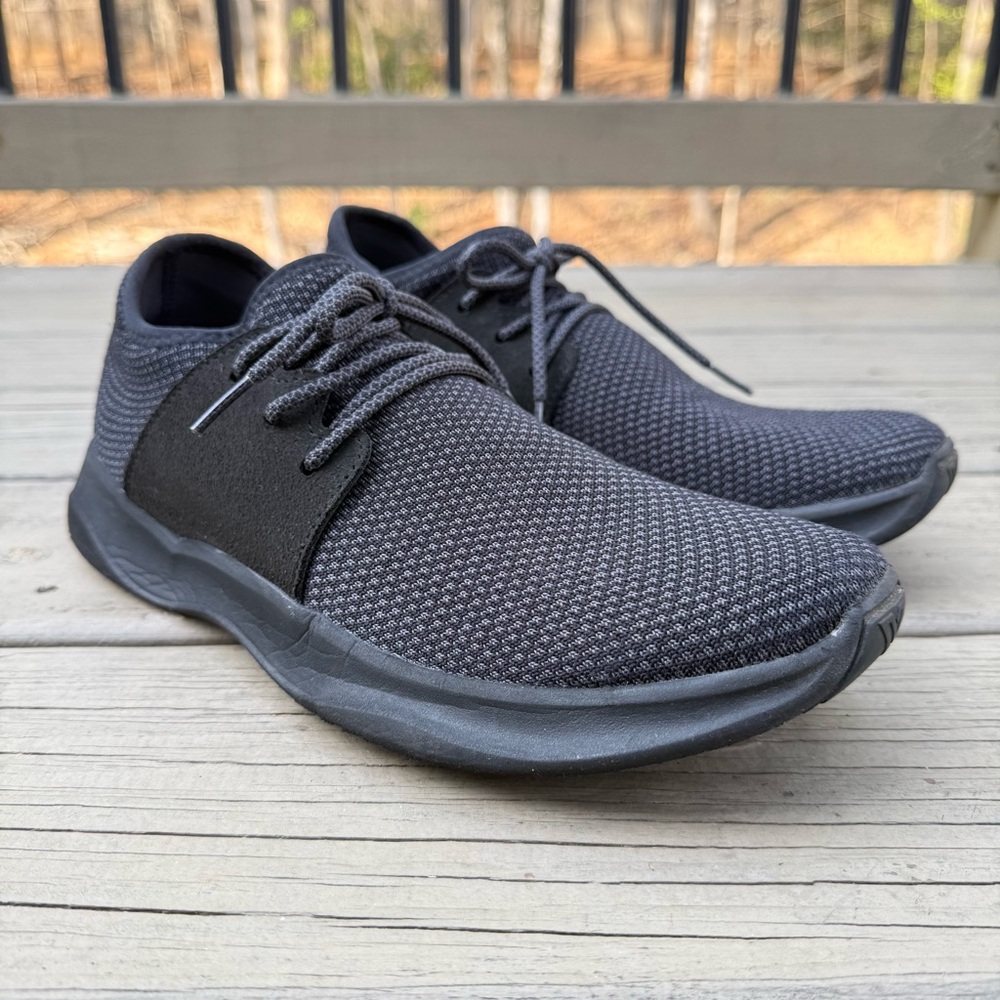 Vessi Everyday Classic Waterproof Sneakers in all black size 11 - Picture 2 of 14